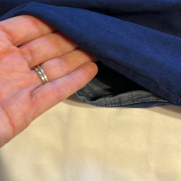 Land's End Women's Heritage Cotton Jersey Elbow Sleeve Dress size S - Picture 7 of 14